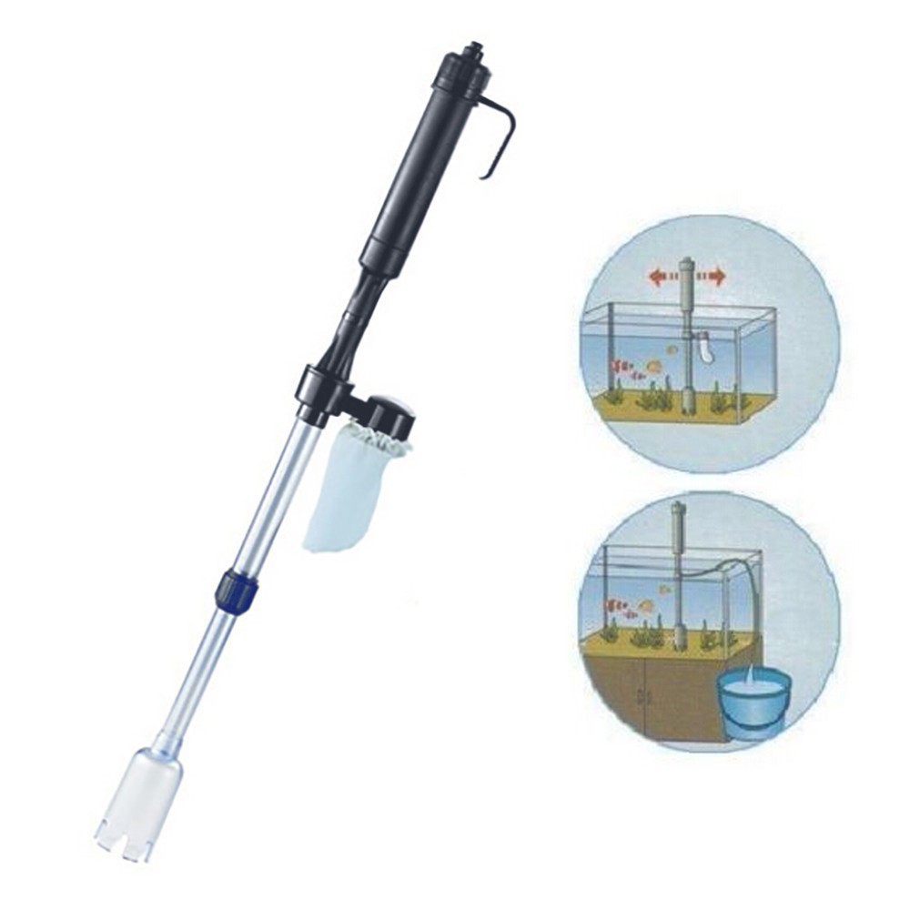 Marine Aquarium Vacuum - Aquarium Battery Syphon Operated Fish Tank