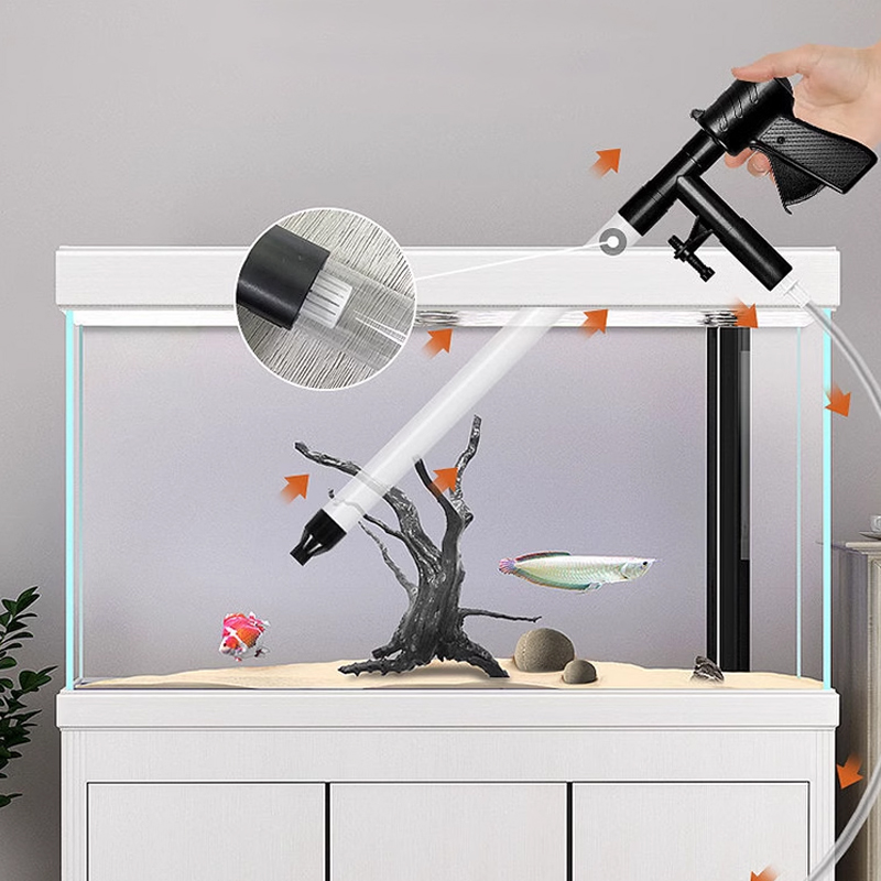 Aquarium Fish Tank Water Chang - Marine Aquarium Vacuum review and price