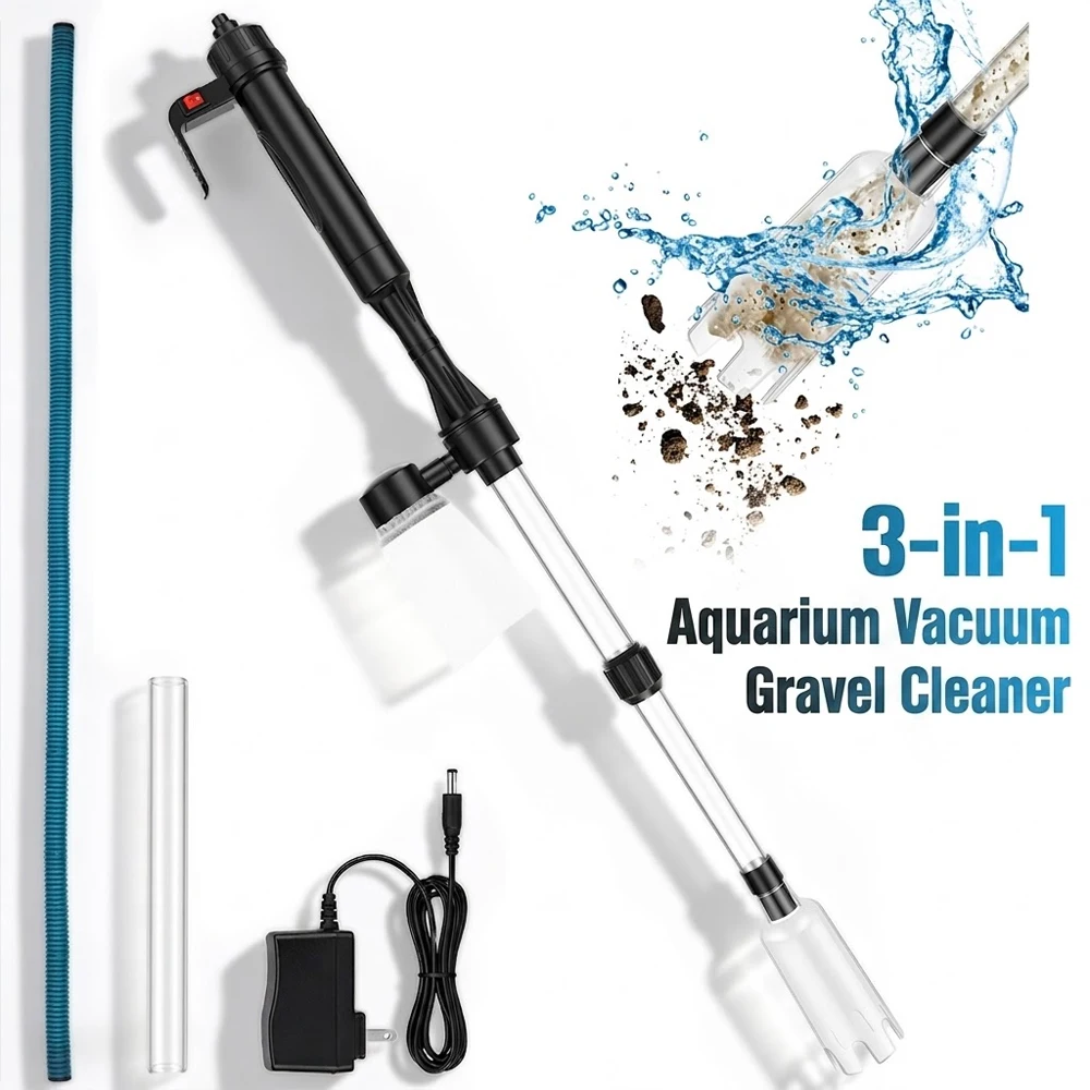 Aquarium Vacuum Gravel Cleaner - Marine Aquarium Vacuum review and price