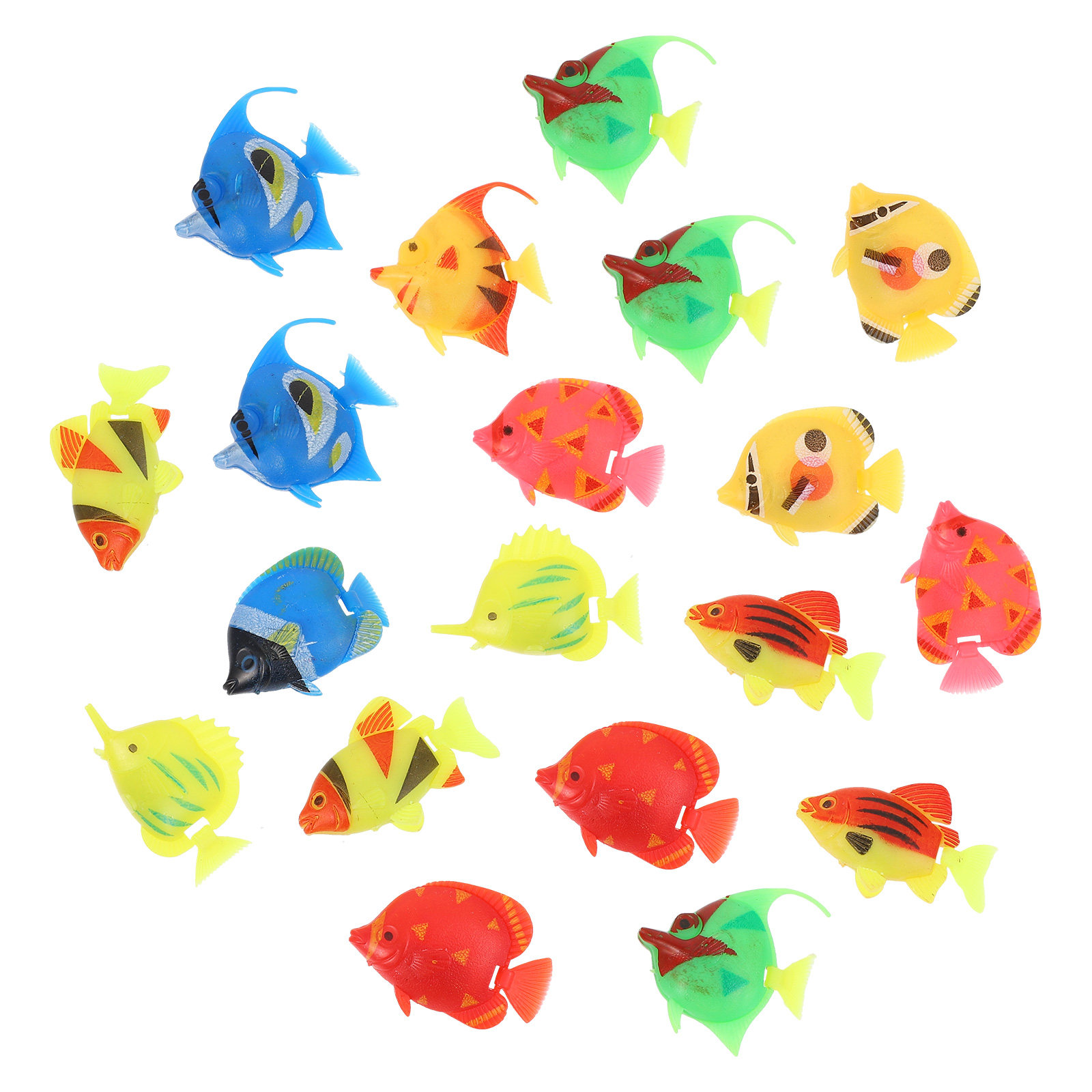 20Pcs Simulated Tropical Fish  - Aquarium Marine Color review and price