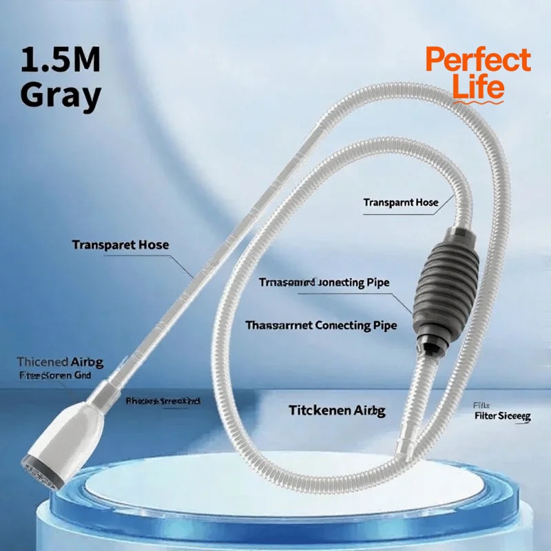 1.5m Aquarium Manual Water Cha - Marine Aquarium Vacuum review and price